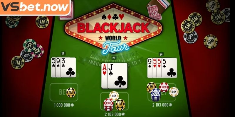 Thử sức ván game Blackjack